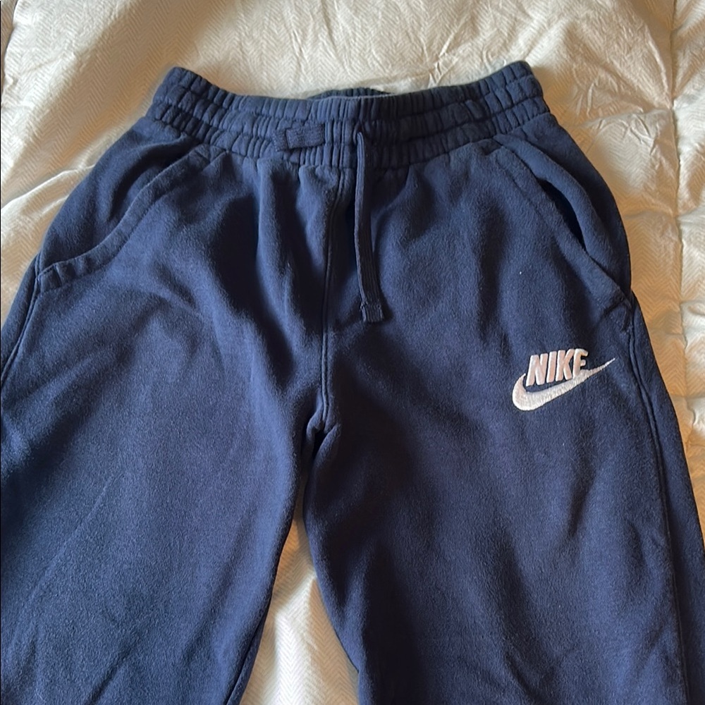 Nike Kids Dark Blue Joggers